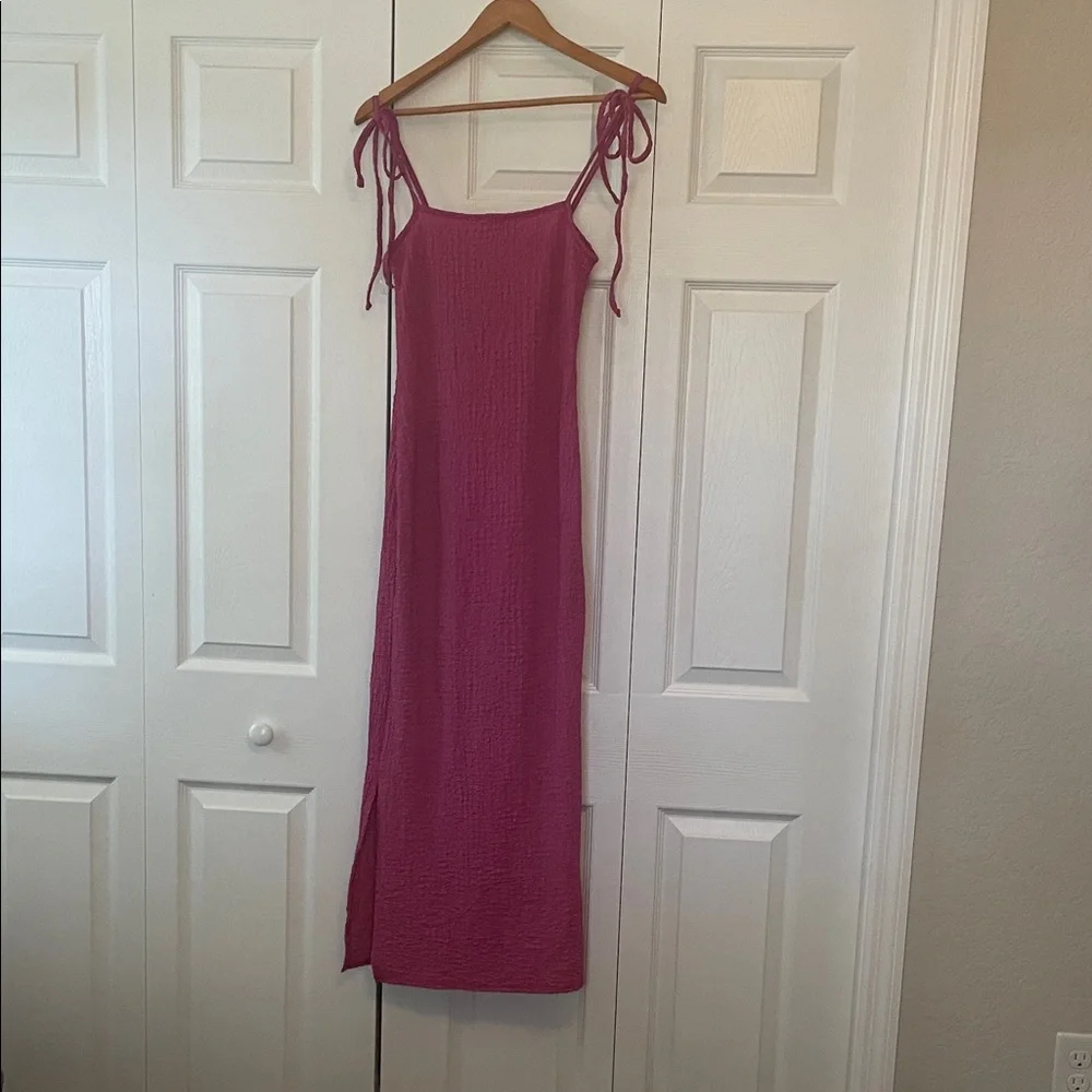 See You Monday Magenta Maxi Dress - Picture 3 of 5